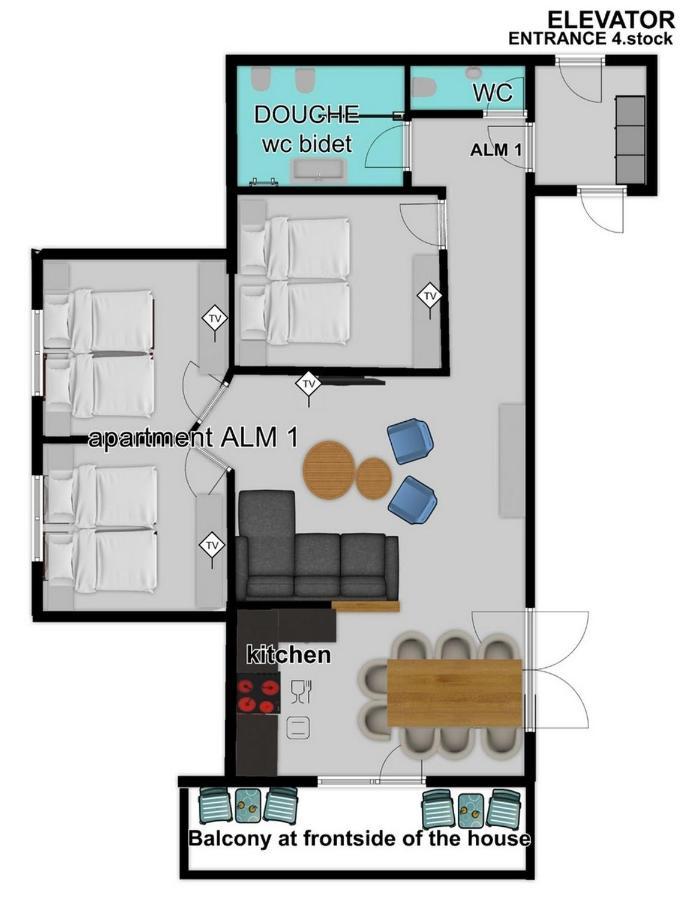 Alm Appartements Zellamsee Zell am See Ngoại thất bức ảnh